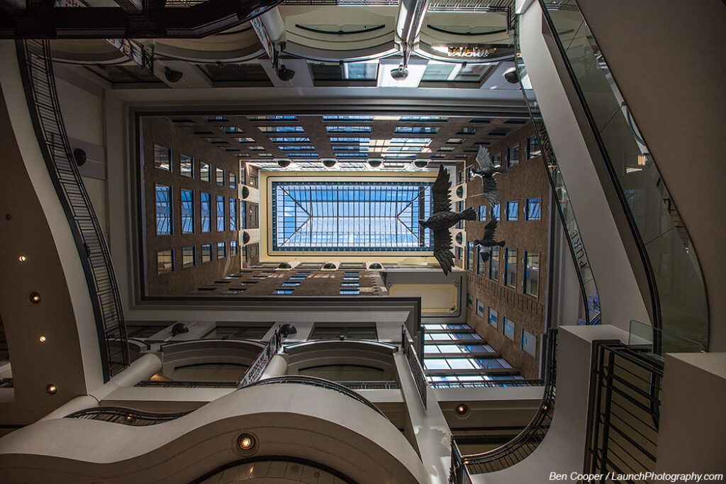 Foto da cidade subterrânea de Montreal