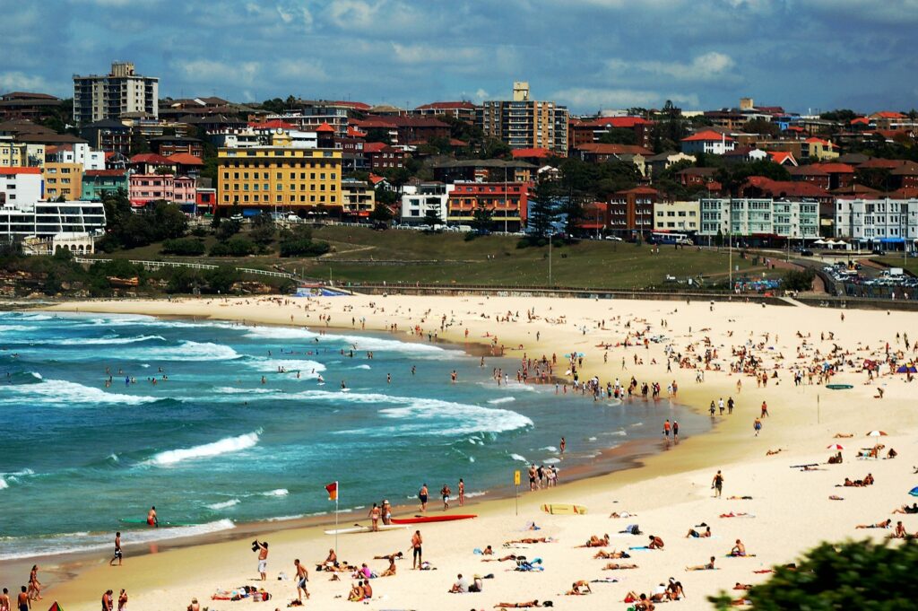 Bond Beach em Sydney Austrália