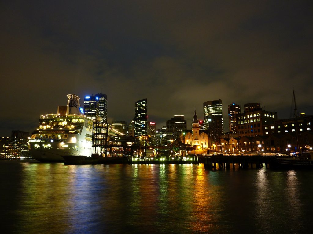 Cidade de Sydney na Austrália 