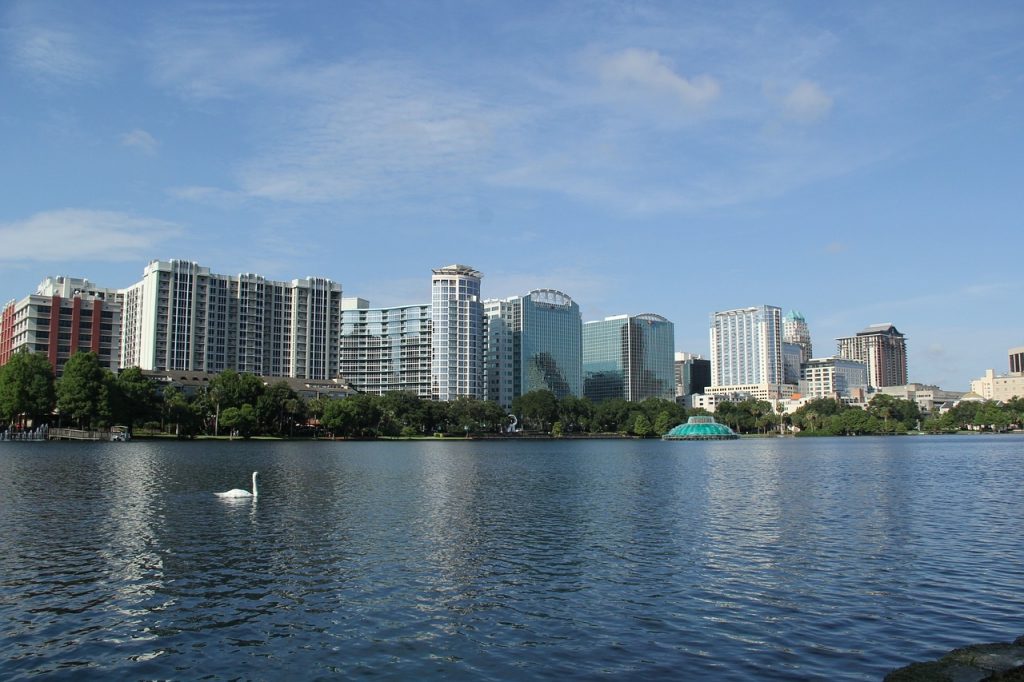 Intercâmbio em Orlando: Lake Eola Park