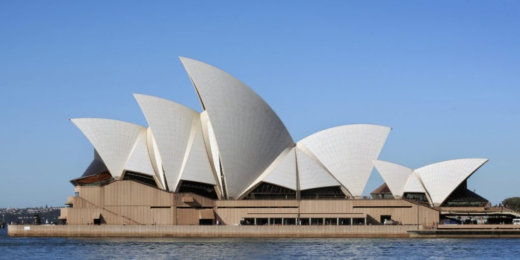  A Sydney Opera House é um ótimo exemplo de o que fazer na Austrália durante o intercâmbio
