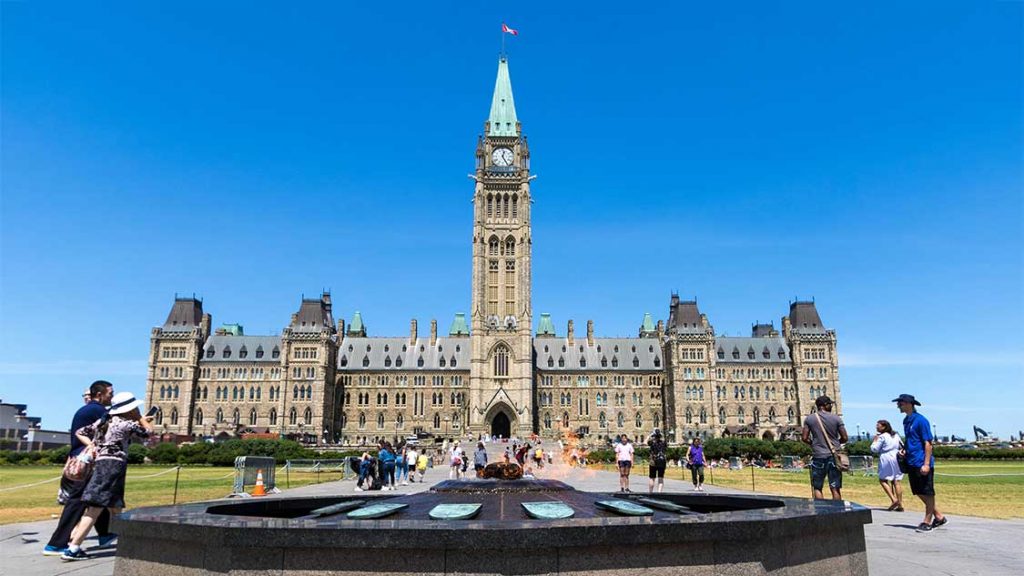 Ottawa no verão canadense