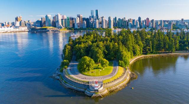 Pontos turísticos em Vancouver