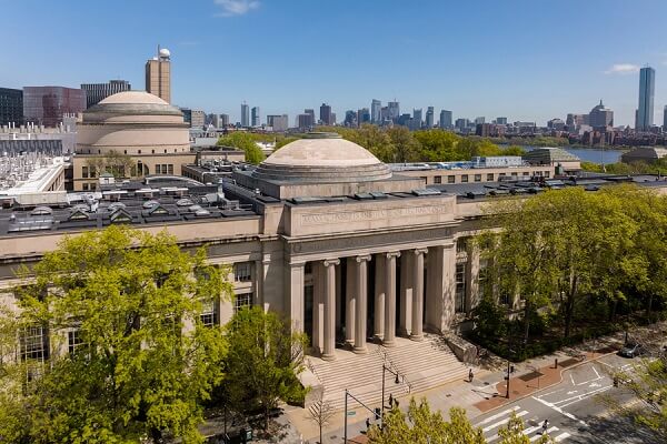 Vista aérea do Massachusetts Institute of Technology