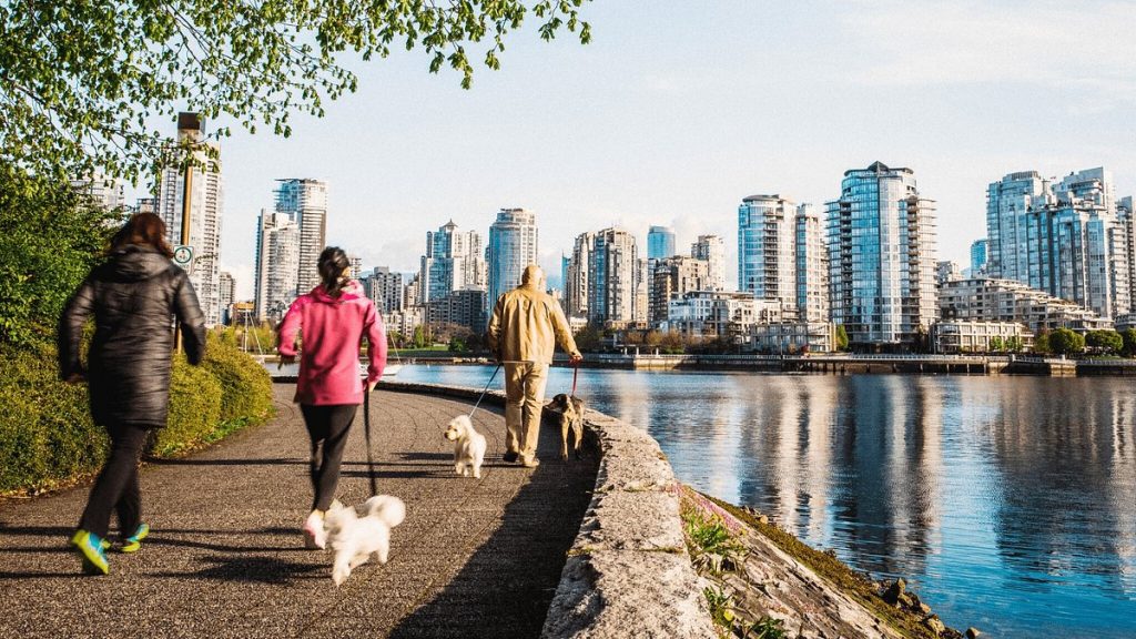 Orla de Vancouver, no Canadá